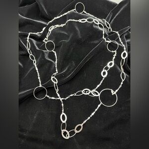 Elegant Silver Chain Necklace